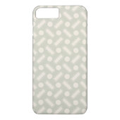 Patroon voor vierkantjes en cirkels Case-Mate iPhone case (Achterkant)