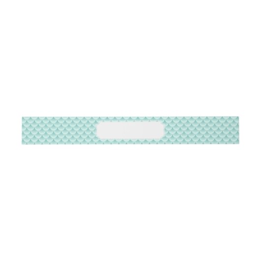 Patroon voor visschalen uitnodigingen wikkel (Vlak)