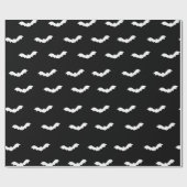 Patroon voor vleermuizen cadeaupapier (Vlak)