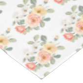 Patroon voor vloeiende Rozen Tafelkleed (Gekanteld)