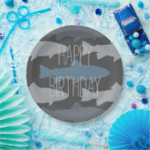 Patroon voor Vluchtaanders Papieren Bordje (Feest)