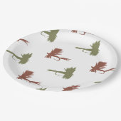 Patroon voor Vluchtaanders Papieren Bordje (Gekanteld)