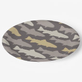 Patroon voor Vluchtaanders Papieren Bordje (Gekanteld)