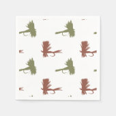 Patroon voor Vluchtaanders Servetten (Voorkant)