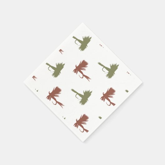 Patroon voor Vluchtaanders Servetten (Hoek)