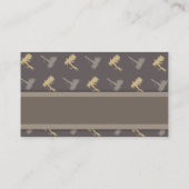 Patroon voor Vluchtaanders Visitekaartje (Achterkant)