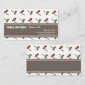 Patroon voor Vluchtaanders Visitekaartje (Voorkant / Achterkant)