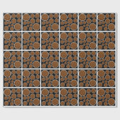 Patroon voor voeder voor gezelschapsdieren cadeaupapier (Vlak)