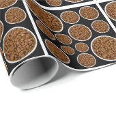 Patroon voor voeder voor gezelschapsdieren cadeaupapier (Rol Hoek)