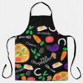 Patroon voor voedsel en vlooienwaren schort (Voorkant)