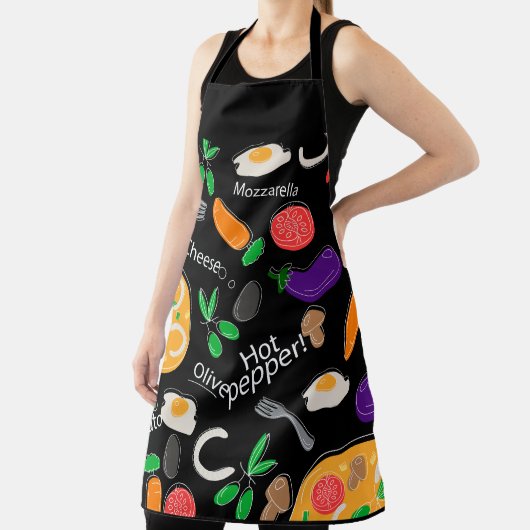 Patroon voor voedsel en vlooienwaren schort (Insitu)