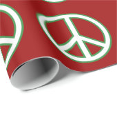 Patroon voor vredessymbolen Verlooppapier Cadeaupapier (Rol Hoek)