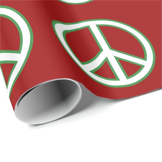 Patroon voor vredessymbolen Verlooppapier Cadeaupapier (Rol Hoek)