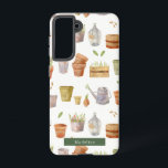 Patroon voor Waterverf in het hulpprogramma Garden Samsung Galaxy Hoesje<br><div class="desc">Deze leuke telefoonbehuizing biedt jouw naam met tuiniergereedschapspatronen in de waterverf. Pas het aan uw behoeften aan. In mijn winkel kun je passende producten vinden.</div>