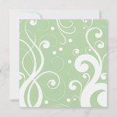 Patroon voor wervelingen, wervelpatroon, repetitie kaart (Achterkant)