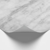 Patroon voor witte en grijze marmer cadeaupapier (Hoek)