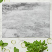 Patroon voor witte en grijze marmer theedoek (Gevouwen)