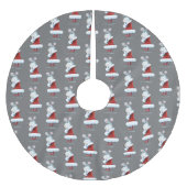 Patroon voor witte kerstmis kerstboom rok (Voorkant)