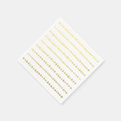 Patroon voor witte rode rode rode pijlen servetten (Hoek)