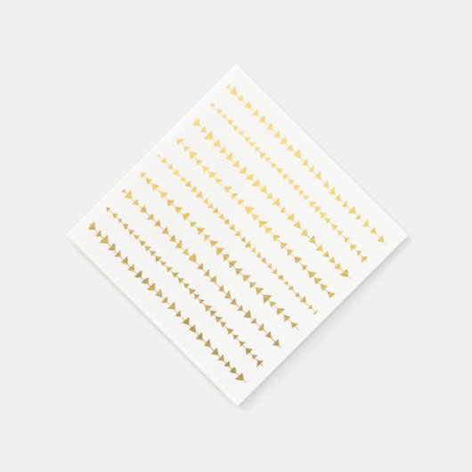 Patroon voor witte rode rode rode pijlen servetten (Hoek)