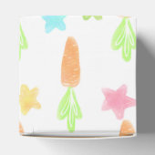 Patroon voor wortel en sterren bedankdoosjes (Bovenkant)