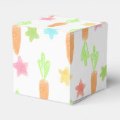 Patroon voor wortel en sterren bedankdoosjes (Achterkant)