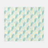 Patroon voor zachte golven fleece deken (Voorkant (Horizontaal))