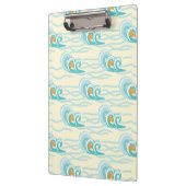 Patroon voor zachte golven klembord (Links)