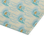 Patroon voor zachte golven snijplank (Hoek)