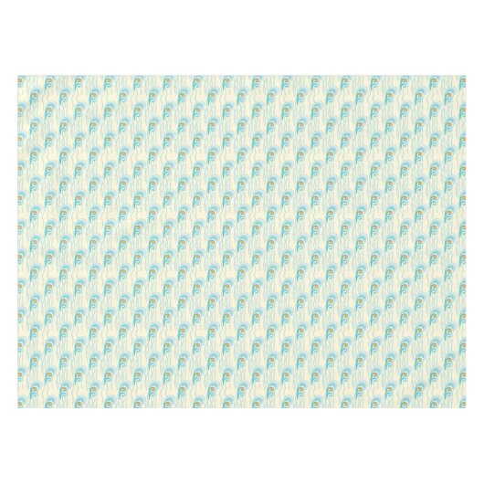 Patroon voor zachte golven tafelkleed (Voorkant (Horizontaal))