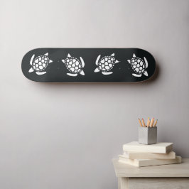 Patroon voor zwart-wit Zee Persoonlijk Skateboard