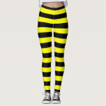 Patroon voor zwarte en gele strepen leggings<br><div class="desc">Dit ontwerp is voorzien van een zwart-geel streekpatroon.</div>