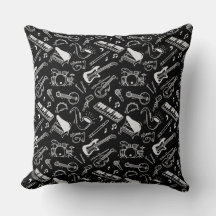 Patroon voor zwarte en witte instrumenten