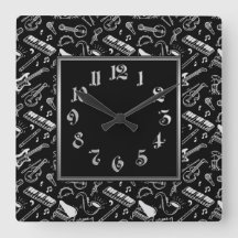 Patroon voor zwarte en witte instrumenten