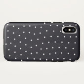 Patroon voor zwarte en witte poolvlekken Case-Mate iPhone case (Achterkant (horizontaal))