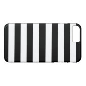 Patroon voor zwarte en witte strepen Case-Mate iPhone case (Achterkant (Horizontaal))