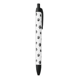 Patroon voor zwarte verven inkt pen