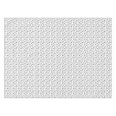 Patroon voor zwarte verven tafelkleed (Voorkant (Horizontaal))