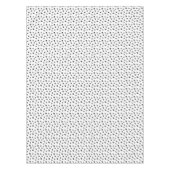 Patroon voor zwarte verven tafelkleed (Voorkant)