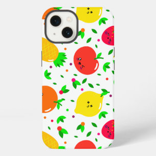 Patroon, vruchten, sinaasappel iPhone 13 hoesje