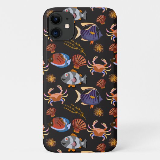Patroon waterdieren | leven onder water 11 Case-Mate iPhone case (Achterkant)