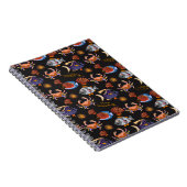 Patroon waterdieren | leven onder water 11 notitieboek (Rechterzijde)