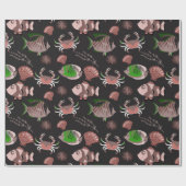 Patroon waterdieren | leven onder water 12 cadeaupapier (Vlak)