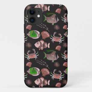 Patroon waterdieren leven onder water 12 Case-Mate iPhone case