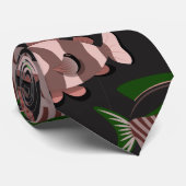 Patroon waterdieren | leven onder water 12 stropdas (Opgerold)