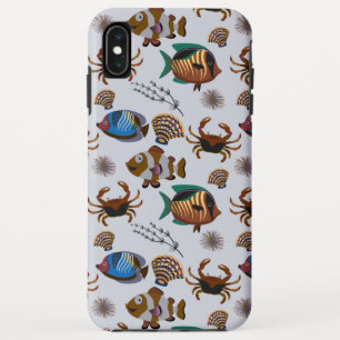 Patroon waterdieren   leven onder water 14 Case-Mate iPhone case