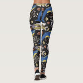 Patroon waterdieren | leven onder water 17 leggings (Achterkant)