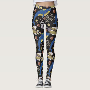 Patroon waterdieren   leven onder water 17 leggings
