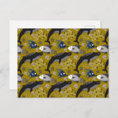 Patroon waterdieren | leven onder water 18 briefkaart (Voorkant / Achterkant)