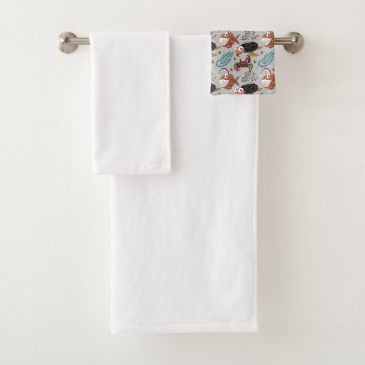 Patroon waterdieren | leven onder water in de ocea bad handdoek (Insitu)